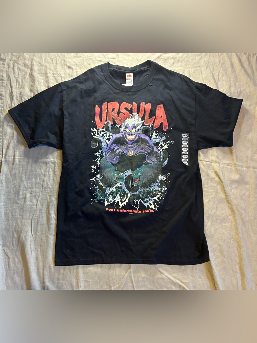 Walt Disney The Little Mermaid Ursula Shirt Large NWT